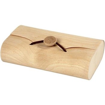 Drewniane pudełko - koperta - Creativ