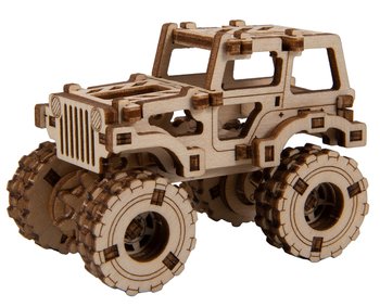 Drewniane puzzle 3D Wooden.City Superfast - Samochód Monster Truck 1 - Wooden.City