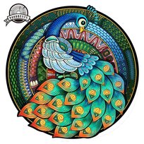 Drewniane Puzzle Pan Paw A4