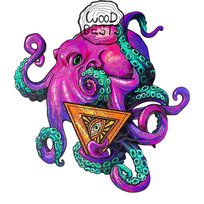 Drewniane Puzzle Sprytna Ośmiornica A3