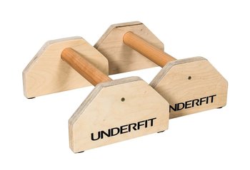 Drewniane uchwyty do pompek paraletki UNDERFIT 35 cm - UNDERFIT