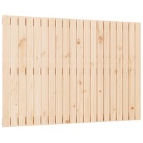 Drewniane wezgłowie łóżka 127,5x3x90 cm, sosna