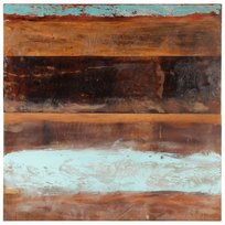 Drewniany blat 80x80 cm, lite drewno, rustykalny u / AAALOE