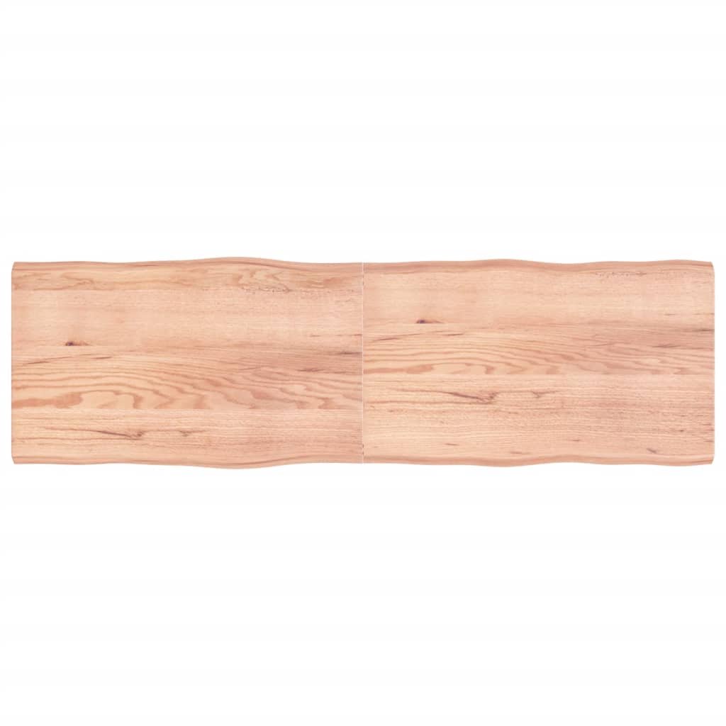 Фото - Інші меблі Drewniany blat dębowy 200x60x6 cm, jasnobrązowy