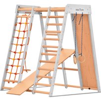 Drewniany plac zabaw (3, white)