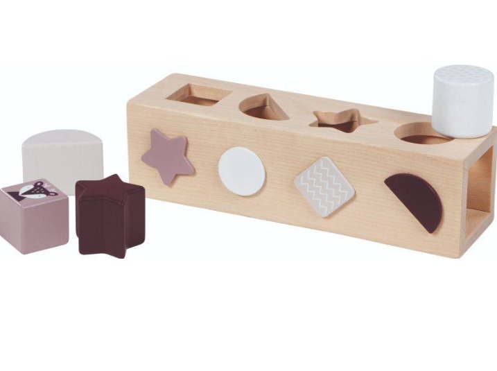 Goki Toupie Buzzer Lifestyle Mauve – Grosse Toupie Musicale 18,5 Cm En Bois Et Métal – Dès 3 Ans – Réf 53797