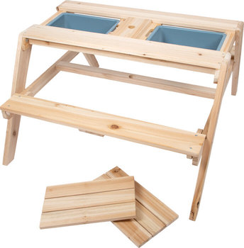 Drewniany stolik do zabawy w ogrodzie Small Foot - small foot