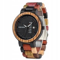 Drewniany Zegarek Bobo Bird P14-1 Unisex Bobobird TMZEGARKI