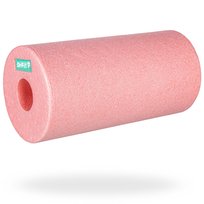 DrFit Wałek roller gładki do masażu pleców nóg rehabilitacji róż ø 15x33 cm