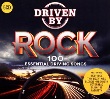 Driven By Rock 100 Essential 5CD - Marilyn Manson, Megadeth, The Allman Brothers Band, Stereophonics, Venom, the Stranglers, Moore Gary, Asia, Thin Lizzy