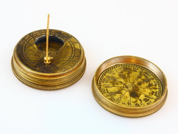 Drobiny czasu, Kompas, Sir lord kelvin, brązowy - Drobiny Czasu