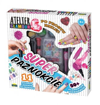 Dromader, zestaw do manicure Atelier Glamour Super paznokcie  - Dromader