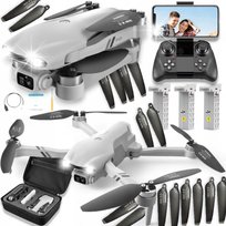 Dron F10 WiFi 1 bateria AKUMULATOR + AKCESORIA