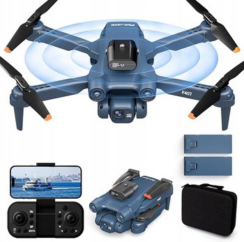 Dron FakJank F407 2 kamery HD, aktywne unikanie przeszkód 360°, 2 baterie - J4