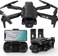 Dron Toladrone TD12 z kamerą HD, 2 baterie, FPV, optyczne pozycjonowanie