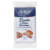 Drożdże piwne Lievito di Birra Istantaneo per pane, pizza e lievitati (4x7g) 28g - il Molino Chiavaz