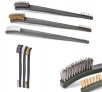 Druciak Czyścik Drapak Skrobak Precyzyjna Wąska Szczotka Dróciana Zestaw