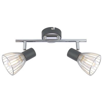 Druciana LAMPA sufitowa MODO 92-61522 Candellux metalowa OPRAWA listwa SPOT reflektorki chrom czarne - Candellux