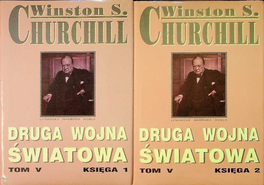 Druga wojna światowa Tom V Księga 1 i 2 - Churchill Winston | Książka w