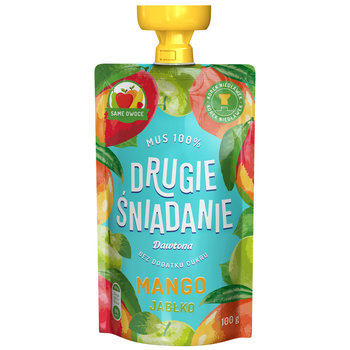Drugie Śniadanie, mus mango jabłko, 100g - Drugie Śniadanie