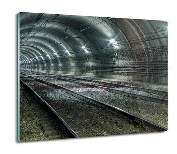 druk osłonka kuchenna Tunel korytarz tory 60x52, ArtprintCave - ArtPrintCave