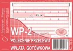Druk, polecenie przelewu, A6, 2-odcinki miękkie, o+1k - MICHALCZYK I PROKOP