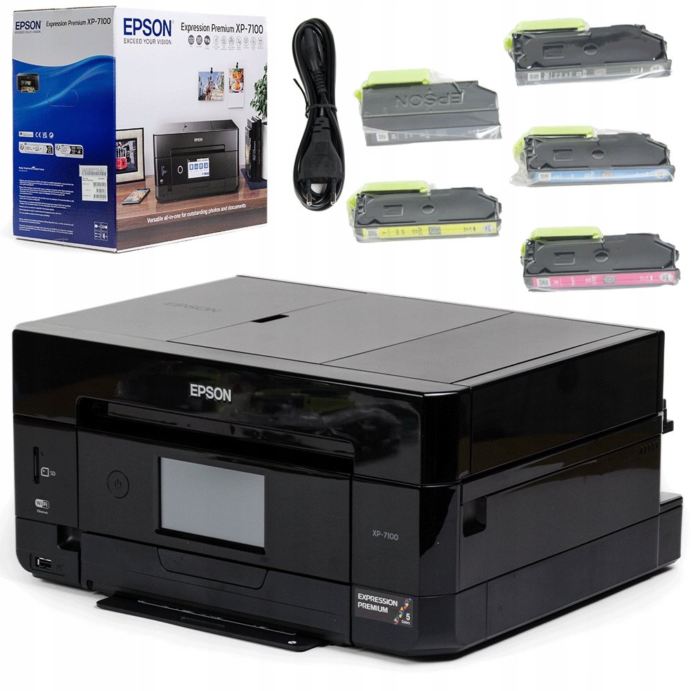 Drukarka Atramentowa Epson Xp Kolorowa W Wi Fi Dupleks Adf