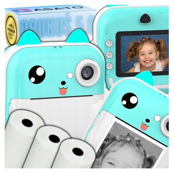 Drukarka MINI Termiczna Drukus 5.0 + Aparat Do Zdjęć Natychmiastowych plus Rolki - ASATO