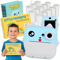 Drukuś drukarka natychmiastowa aparat + Album do zdjęć + 13 rolek papieru