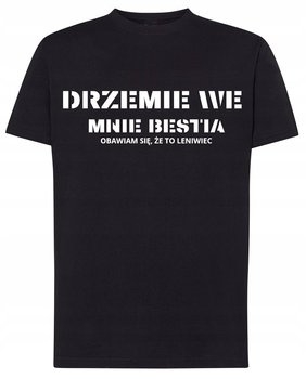 DRZEMIE WE MNIE BESTIA T-SHIRT Rozm.XS - Inna marka