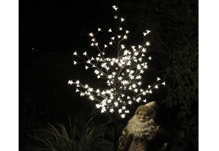Drzewko świecące JOYLIGHT, 200 diod led, 150 cm, barwa biała ciepła