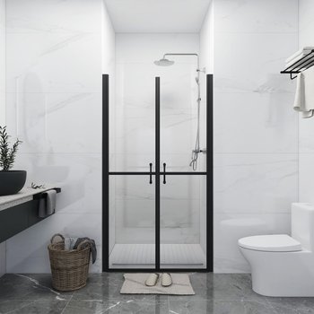 Drzwi prysznicowe, przezroczyste, ESG, (68-71)x190 cm - vidaXL