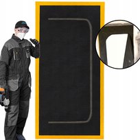 DRZWI PRZECIWPYŁOWE KURTYNA REMONT BUDOWLANE ZAMEK OSŁONA MATERIAŁOWE