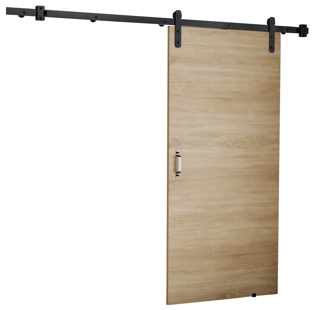 Drzwi przesuwne RETRO "100" dąb sonoma - Kier Furniture | Sklep EMPIK.COM