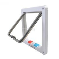 Drzwiczki Klapa Na Drzwi Dla Kota Psa Do 6Kg M (Biała) Nice Life