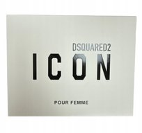 dsquared² icon pour femme woda perfumowana 50 ml   zestaw  