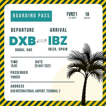 Dubai To Ibiza - Yungen