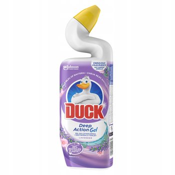 DUCK DEEP ACTION GEL ŻEL DO CZYSZCZENIA I DEZYNFEKCJI TOALET LAWENDA 750ML - Duck