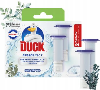 Duck Fresh Discs Eucaliptus - Żelowy Krążek Do Toalety 72ml (2 x 36ml) - Duck