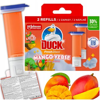 Duck Fresh Discs Mango Verse - Żelowy Krążek Do Toalety 72ml (2 x 36ml) - Duck