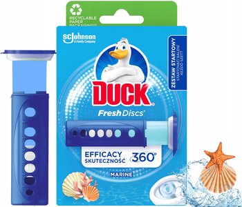 Duck Fresh Discs Marine - Żelowy Krążek Do Toalety 36ml + Aplikator - Duck