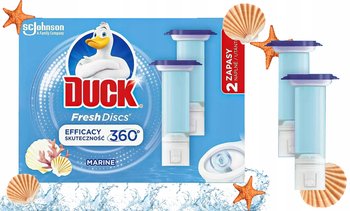 Duck Fresh Discs Marine - Żelowy Krążek Do Toalety 72ml (2 x 36ml) - Duck