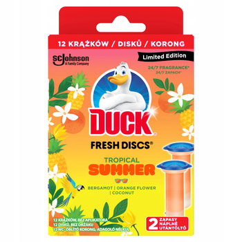 Duck Fresh Discs Tropical Summer Żelowe Krążki 72Ml - Duck