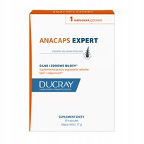 Ducray Anacaps Expert Silne Zdrowe Włosy Skóra Paznokcie 30 Kapsułek