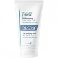 Ducray, Hidrosis Control, Krem antyperspiracyjny do twarzy dłoni i stóp, 50ml Ducray