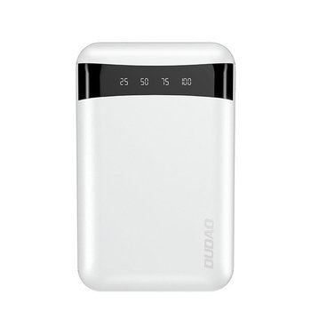 Dudao Przenośny Powerbank Usb 10000Mah Biały (K3Pro Mini) - Dudao