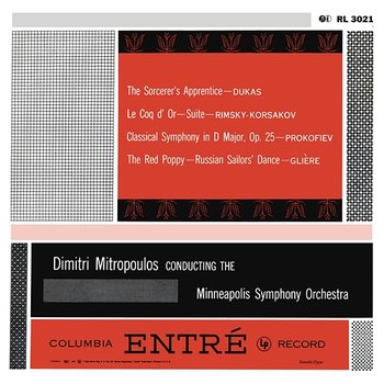 Dukas: L'Apprenti sorcier - Rimsky-Korsakov: Le Coq d'or Suite - Prokofiev: Symphony No. 1 - Dimitri Mitropoulos