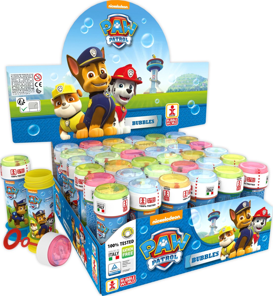 Dulcop, Psi Patrol, bańki mydlane, 60 ml