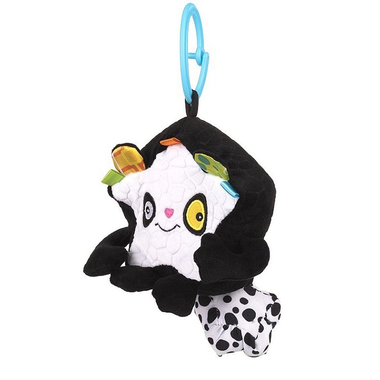 Dumel Discovery Baby, zawieszka do wózka Panda Dopasuj Kształt