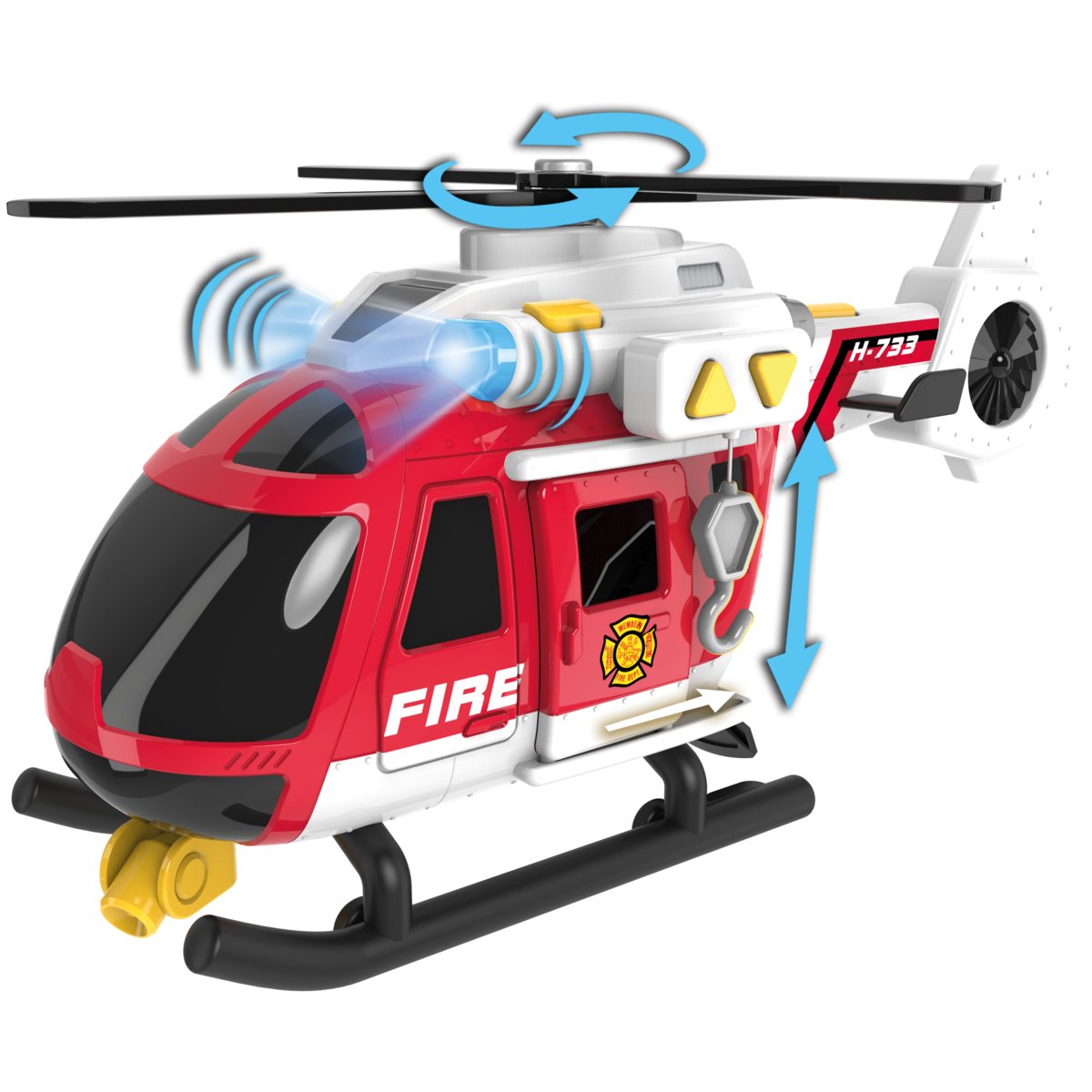 Dumel, Flota Miejska, helikopter strażacki